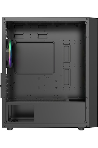 Gamma C50 Siyah Argb Tempered Glass Gamma P650 650w 80+ White Usb 3.0 Matx Mini Tower Kasa