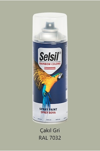 Selsil Sprey Boya 400 ML-Mat Siyah
