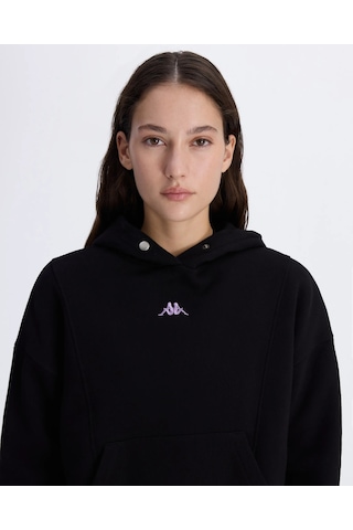 Kappa Authentic Alena Hoodie-siyah Siyah