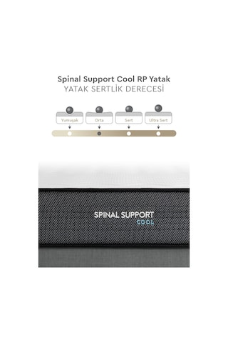Yataş Bedding Spinal Support Cool RollPack Pocket Yaylı Ortopedik Yatak 160x200 cm