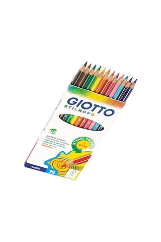 Giotto Stilnovo Kuru Boya Kalemi 12li