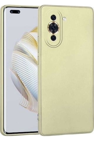 Huawei Nova 10 Pro Kılıf Zore Premier Silikon Kapak Gold