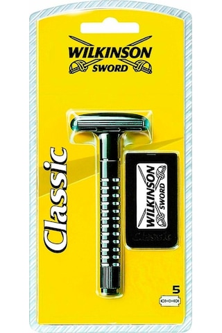 Wilkinson Sword Klasik Tıraş Makinesi + Yedek Başlık 5'li