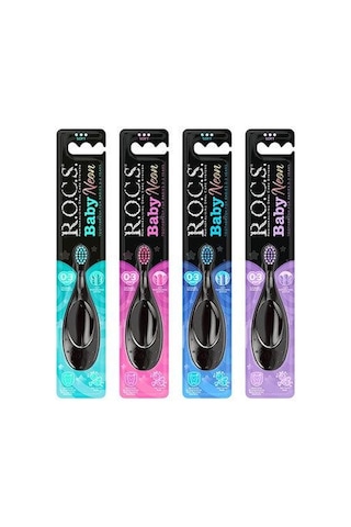 .baby Neon Ekstra Soft Diş Fırçası 0-3 Yaş Açık