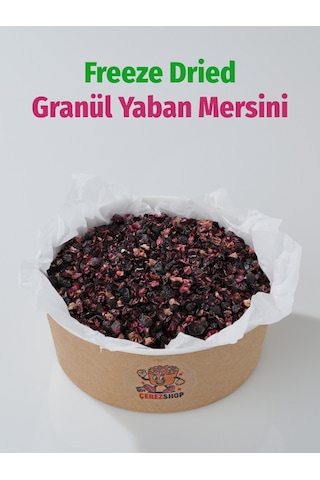 Freeze Dried Dondurularak Kurutululmuş Granül Yaban Mersini 300 Gr 300 G