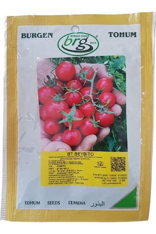 Bt Beybito Cherry Domates Tohumu 5 GR 2022 Üretimli