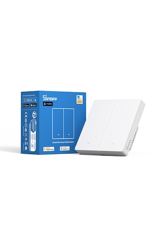 Sonoff M5-2c-86w Matter Akıllı Duvar Anahtarı 2 Kanallı