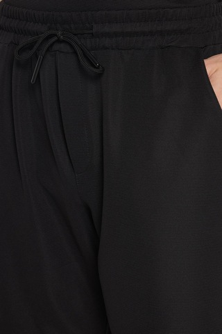 Tudors Erkek Standart Fit Normal Kesim Pamuklu Polo Yaka Beli Bağcıklı Siyah Şort Takım-35598 Siyah