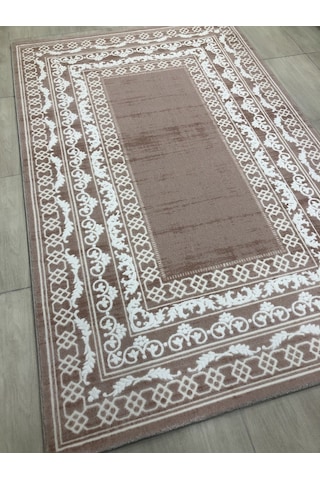 Dinarsu Halı Divina 150X233 Dı-007 Pudra Pembe Beyaz 4 M2 Halı !