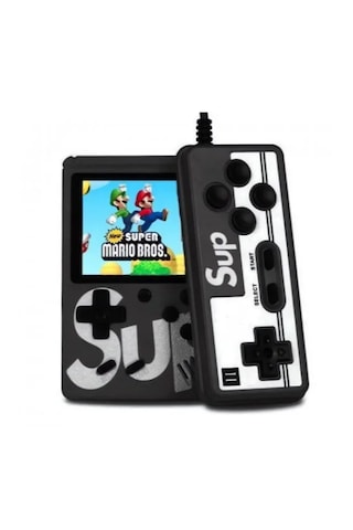 Video Oyun Konsolu 400 Oyunlu Mini i Gameboy Siyah