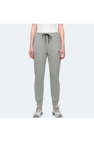 Slazenger VETERAN RBN Kadın Cepli Açık Gri Eşofman Altı