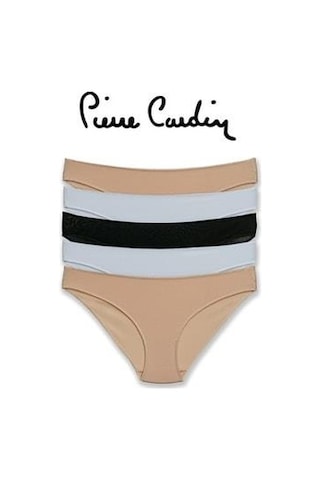 Pierre Cardin PIERRE CARDIN 2050 KADIN SHOW BİKİNİ İZ YAPMAZ KÜLOT 5 Lİ PAKET EKONOMİK Çok Renkli