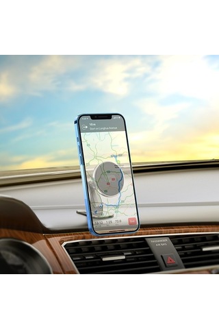 Wisdomselect Borofone Bh63 Manyetik Araç Montajı Araç Merkezi Konsol Mobil Navigasyon Evrensel Tembel Araç Montajı Vantuzlu Yok Evet Navpvb
