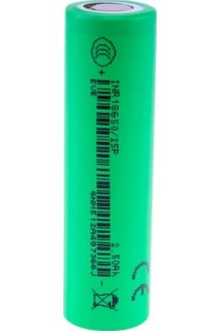 Eve Inr18650 3.7v 2500mah 12c Li-ıon Şarj Edilebilir Pil