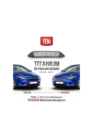 Focus Ön Tampon Panjuru Titanium 2015/ F1eb 8200 Cc