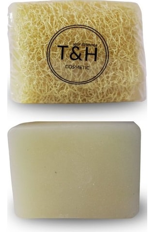 T&H Cosmetic Doğal Kabak Lifli Keçi Sütü Sabunu 130 G