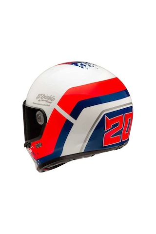 Kask Hjc V10 Kask Fq Retro Mc21 Çok Renkli