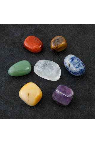 Qingmipy 7 Çakra Doğal Kristal Taşları: Ruhsal Meditasyon Ve İyileştirici Enerji Dekoru