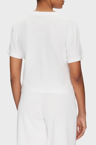 Guess Bayan T Shirt V5gı00 I3z14 G011 Beyaz Beyaz