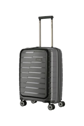 Travelite Ön Cepli Air Base Trolley S Kabin Boy Valiz Antrasit