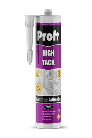 Proft Pr400 High Tack Korniş Ve Montaj Yapıştırıcı 290 Ml