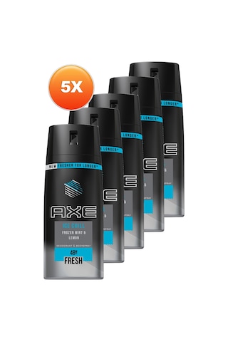 Ice Chill Erkek Deodorant 150 Ml. Beşli Set