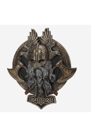 Veronese Design Viking Duvara Asmalı Valhalla Heykeli
