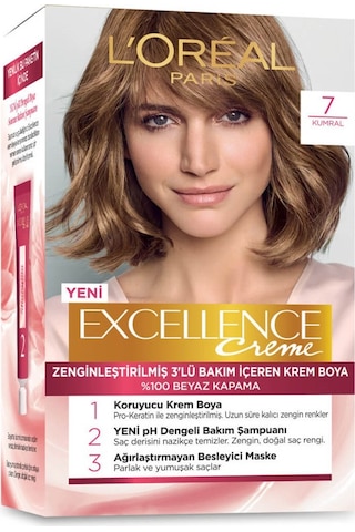 Loreal Paris Excellence Creme Saç Boyası 7 Kumral