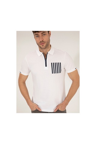 Pierre Cardin Slim Fit Fermuarlı Polo Yaka Tişört 50263932-vr013 Renkli