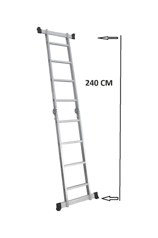 Beykon 4 + 4 Basamaklı Çok Amaçlı Merdiven