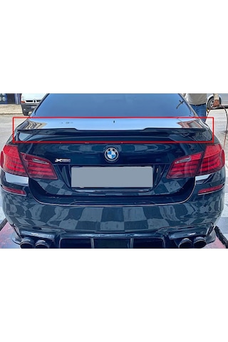 Bmw F10 Yarasa M5 Spoiler - Fiberglass - Boyasız -