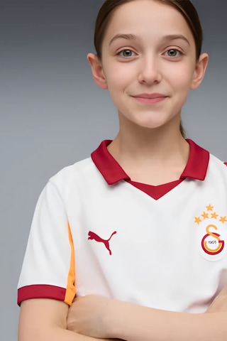 Puma Galatasaray 2025/2026 77981902 Çocuk Deplasman Forması Beyaz