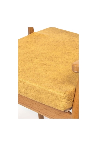 50x50x8cm Sandalye Minderi Dayanaklı Fermuarlı Yıkanabilir Kumaş Bahçe-balkon Minderi 1adet Sarı Mavi