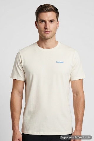 Hummel Alexe Erkek Tişört KREM