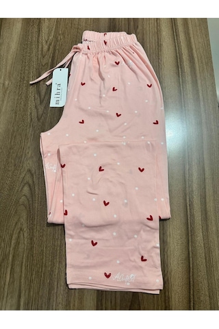 Kadın Soft Alt Pijama Pembe