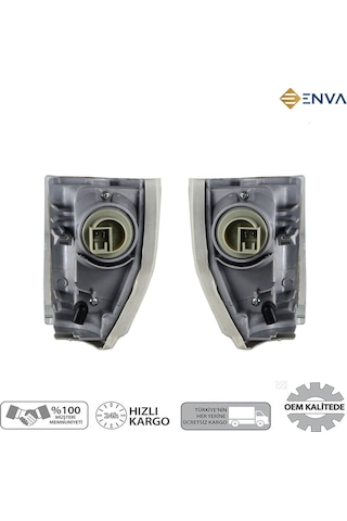 Fiat Tipo Sağ + Sol Ön Taraf Sinyal Lambası Takımı 1990-2000 Duy