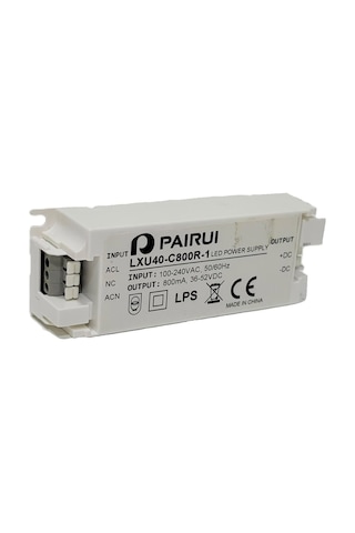 Pairui Lxu40-c800r-1 Led Driver 36-52vdc 800ma Beyaz