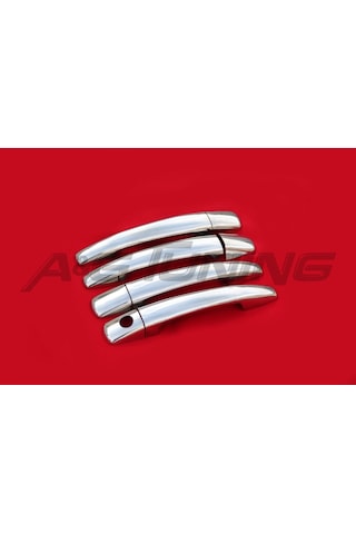 Peugeot 208 Krom Kapı Kolu Tk 2012 Üzeri 4 Kapı Paslanmaz Çelik N11.926