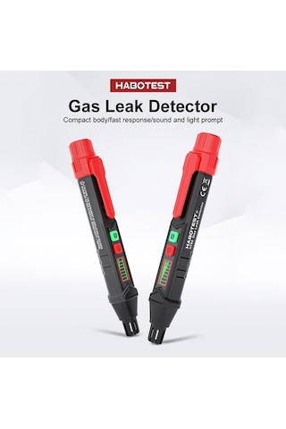 Sandwich Habotest Ht60 Lcd Ekranlı Metan Propan Gaz Dedektörü, El Tipi Yanıcı Gaz Alarmlı