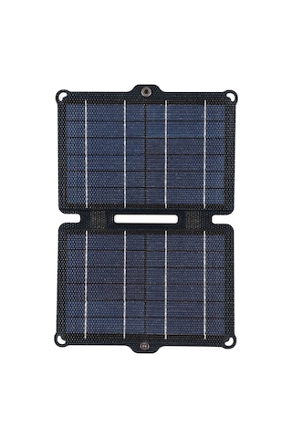 Hfambition 5v 8w Çift Usb Çıkışlı Çift Katlı Güneş Paneli - Polikristal Güneş Şarj Cihazı 175x130x15mm