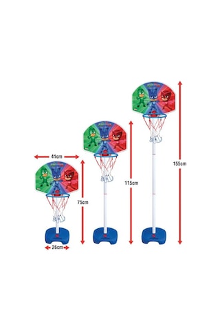 Dede Pj Masks Büyük Ayaklı Basketbol Set Dede-03403