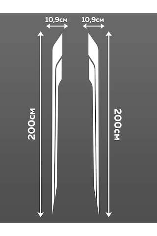 Uhty Print Araba İçin Çizgi Etiketi 217424794