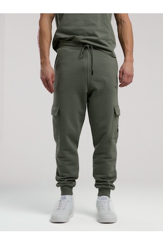 Ever Essentials Regular Haki Erkek Kargo Cepli Jogger Haki