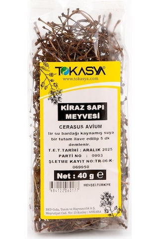 Tokasya Kiraz Sapı 5 x 40 G