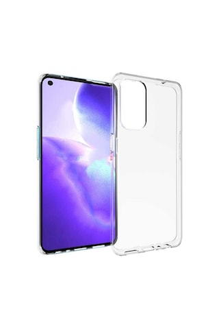 Oppo Reno 5 5G Kılıf Şeffaf Ince Ve Esnek Süper Silikon Kılıf Renksiz