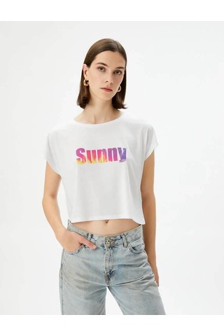 Koton Kadın T-shirt 4sak50176ek-20656
