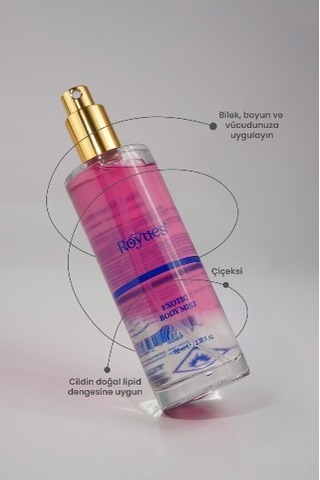 Royues Egzotik Gül Aromalı Kadın Vücut Spreyi 100 ML