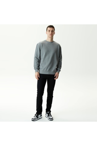 Alpha Industrıes Alpha Industries Essential French Unisex Gri Sweatshirt