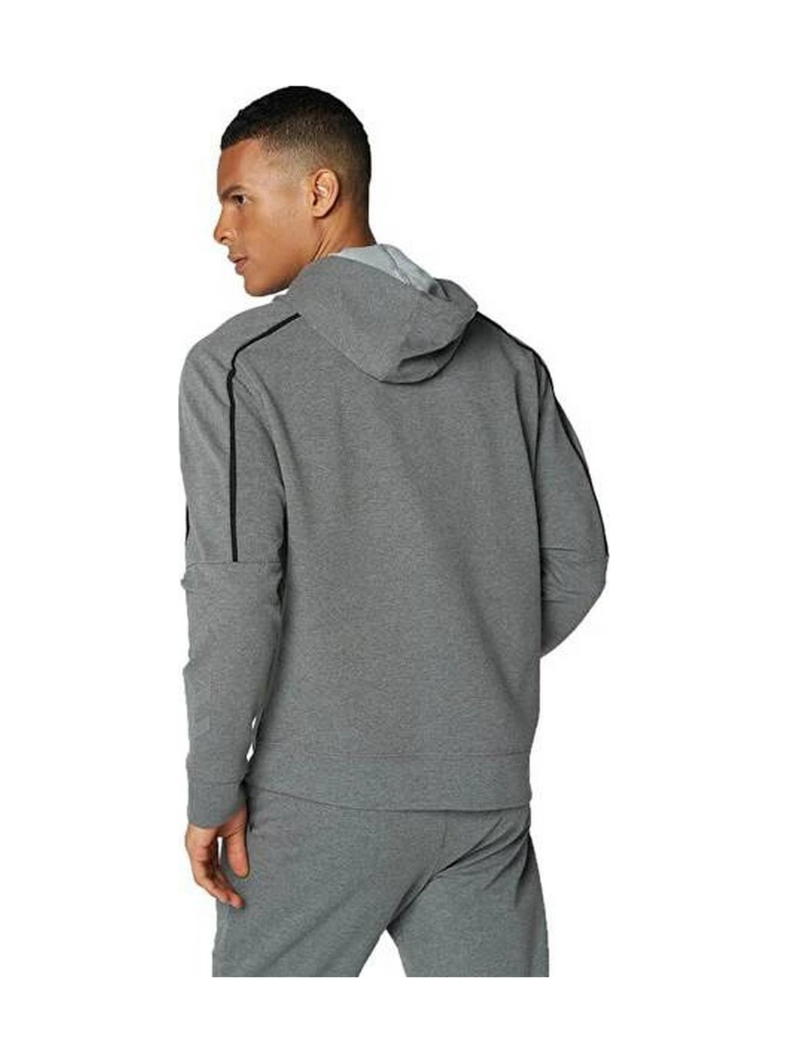 Hummel 922104-2833 Mese Zip Erkek Spor Ceket Antrasit