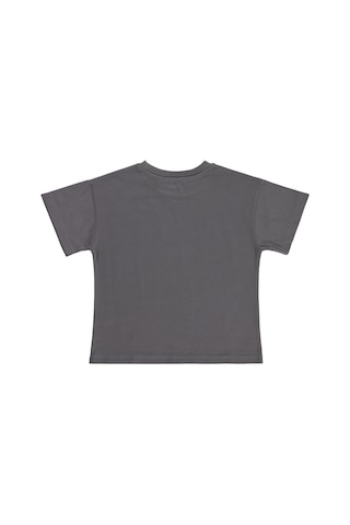 Kuromi 10-13 Yaş Tişört - Gri Çok Renkli